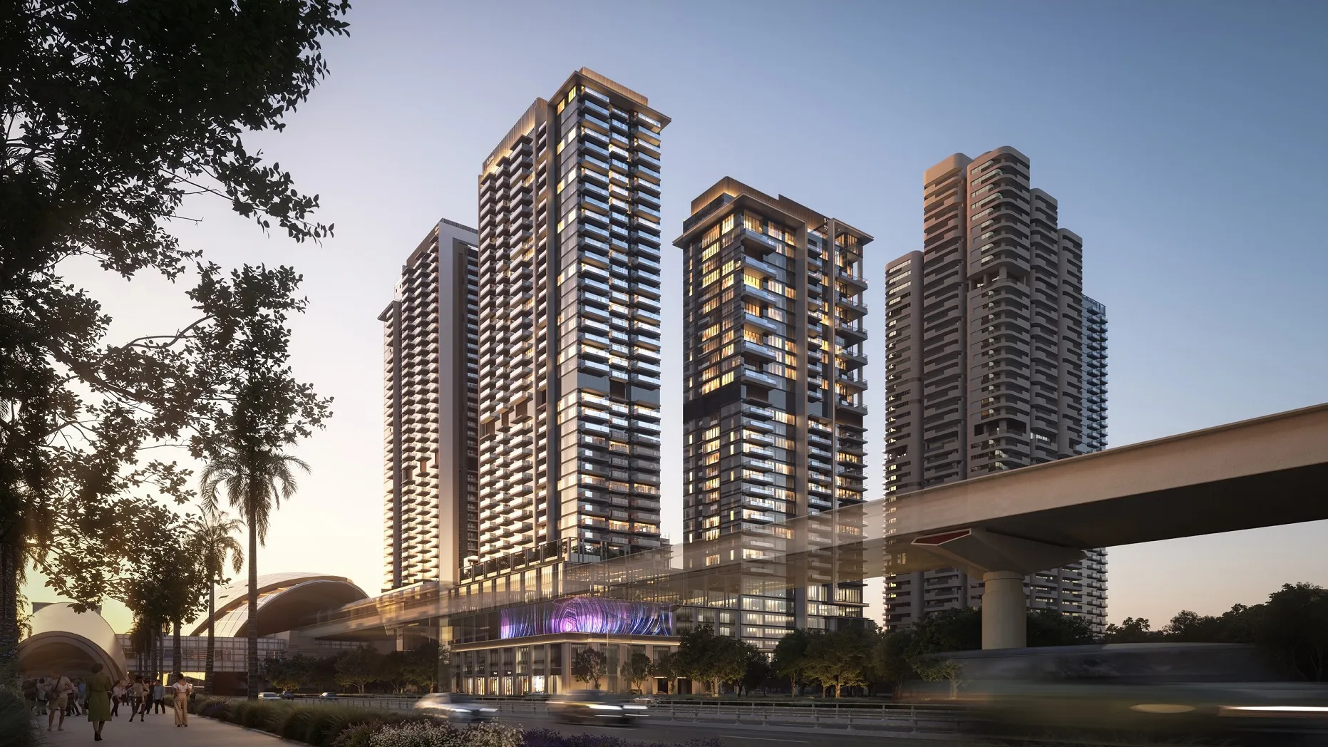 Avenue Park Towers 2 at Wasl 1