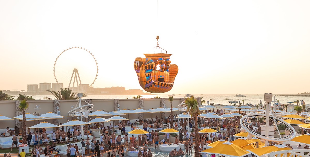 O Beach Dubai - Main Entrance
